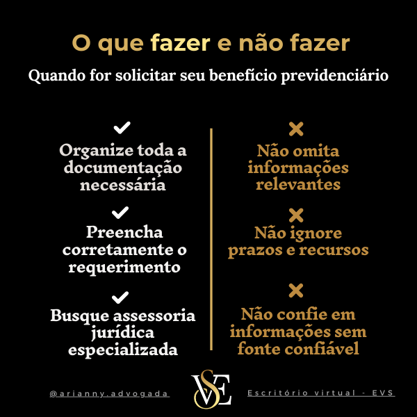 O que fazer e o que não fazer quando for solicitar seu benefício no INSS